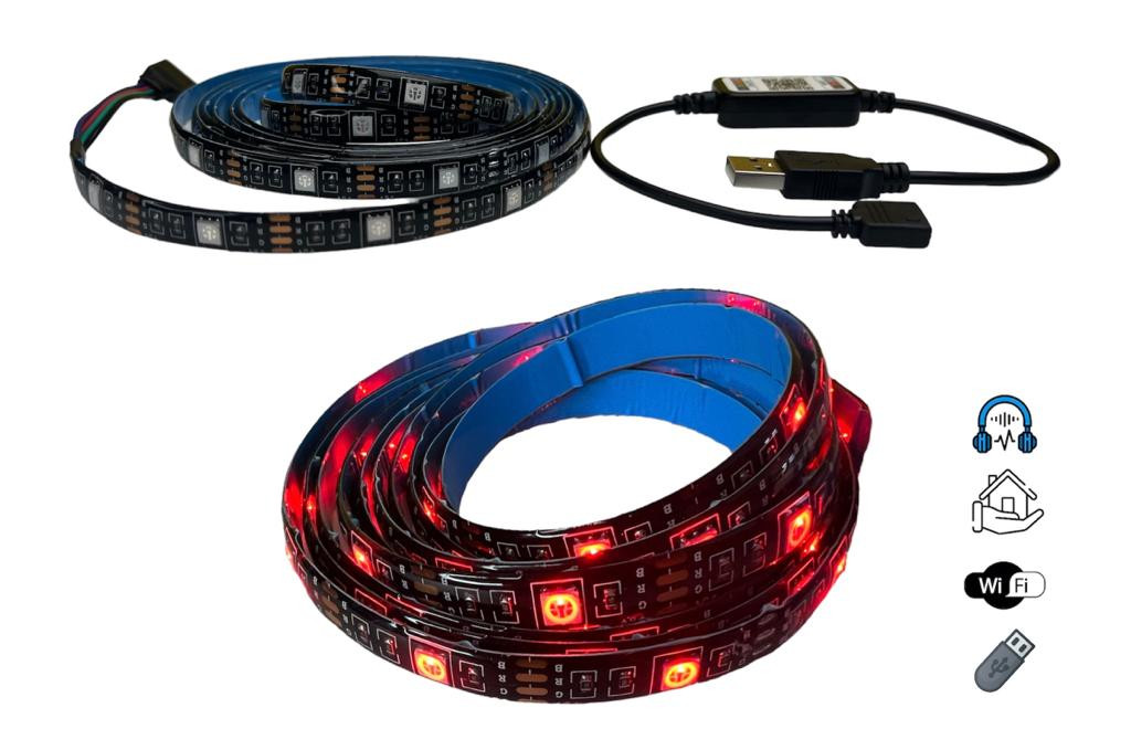 Miniatura 2 de CINTA LED RGB 12V AUDIORITMICA